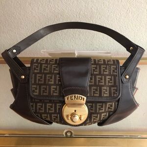 Fendi Monogram Glamour Handbag